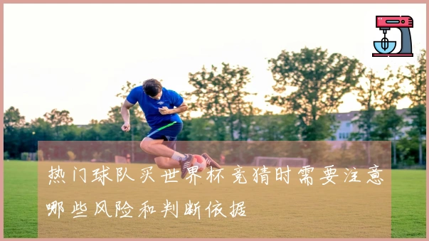 热门球队买世界杯竞猜时需要注意哪些风险和判断依据